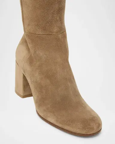 Gianvito Rossi Joelle Suede Knee Boots | Thumbnail 4