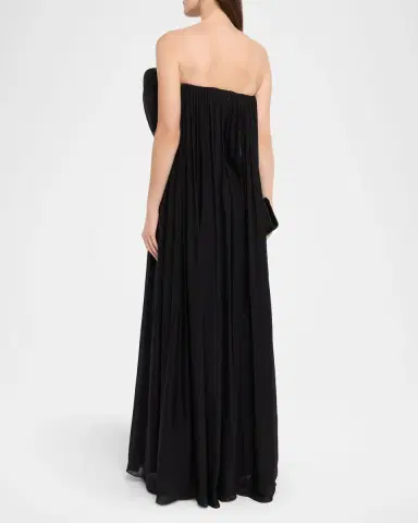 Gaurav Gupta Waterfall Sculptural Ruffle Strapless Gown | Thumbnail 2 Gaurav Gupta Waterfall Sculptural Ruffle Strapless Gown | Thumbnail 2