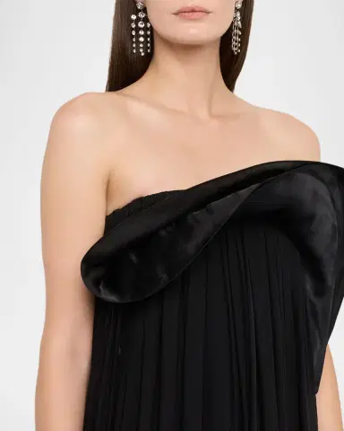 Gaurav Gupta Waterfall Sculptural Ruffle Strapless Gown | Thumbnail 4 Gaurav Gupta Waterfall Sculptural Ruffle Strapless Gown | Thumbnail 4