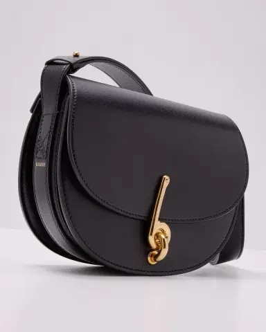 Burberry Bridle Small Leather Saddle Shoulder Bag | Thumbnail 2