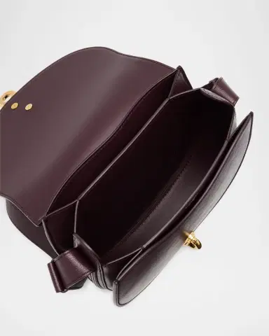 Burberry Bridle Small Leather Saddle Shoulder Bag | Thumbnail 3