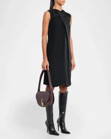 Burberry Bridle Small Leather Saddle Shoulder Bag | Thumbnail 4