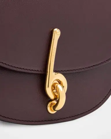 Burberry Bridle Small Leather Saddle Shoulder Bag | Thumbnail 5