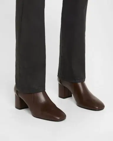 Stuart Weitzman Lucie Leather Booties | Thumbnail 2 Stuart Weitzman Lucie Leather Booties | Thumbnail 2