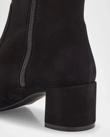 Stuart Weitzman Maeve Suede Knee-High Zip Boots | Thumbnail 4 Stuart Weitzman Maeve Suede Knee-High Zip Boots | Thumbnail 4