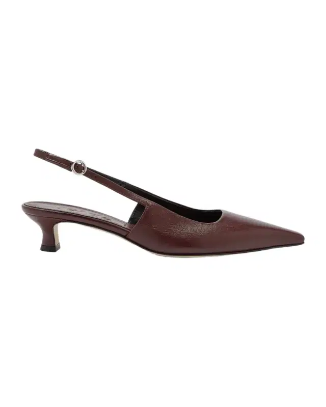 Catrina Nappa Leather Slingback Pumps
