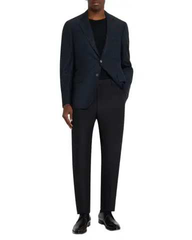 Isaia Men's Check Wool Single-Breasted Sport Coat | Thumbnail 1 Isaia Men's Check Wool Single-Breasted Sport Coat | Thumbnail 1