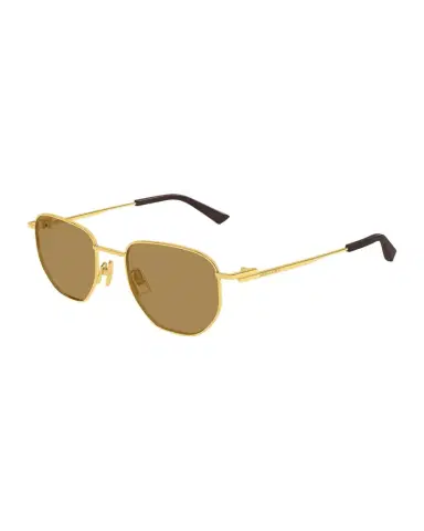 Bottega Veneta Men's Bv1301s-007 Metal Aviator Sunglasses | Thumbnail 1 Bottega Veneta Men's Bv1301s-007 Metal Aviator Sunglasses | Thumbnail 1