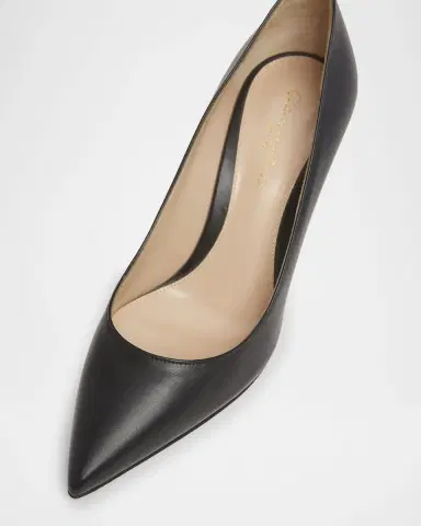 Gianvito Rossi Gianvito Calfskin Leather Pumps | Thumbnail 2 Gianvito Rossi Gianvito Calfskin Leather Pumps | Thumbnail 2