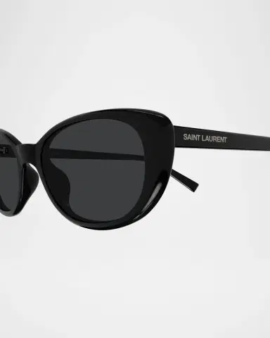 Saint Laurent 52mm Cat-Eye Acetate Sunglasses | Thumbnail 2