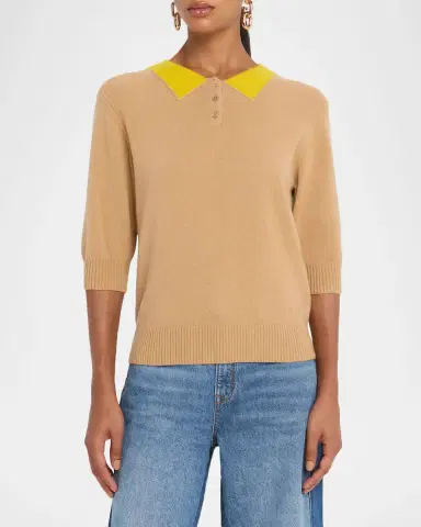 Marc Jacobs Trompe-L 'oeil Knit Polo Sweater | Thumbnail 3