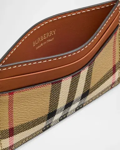 Burberry Check Card Case | Thumbnail 4