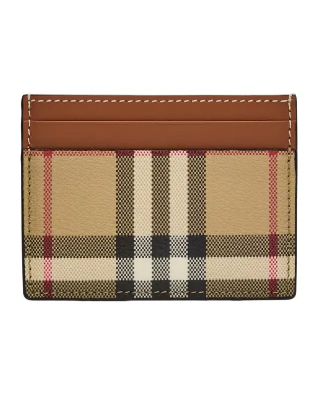Burberry Check Card Case