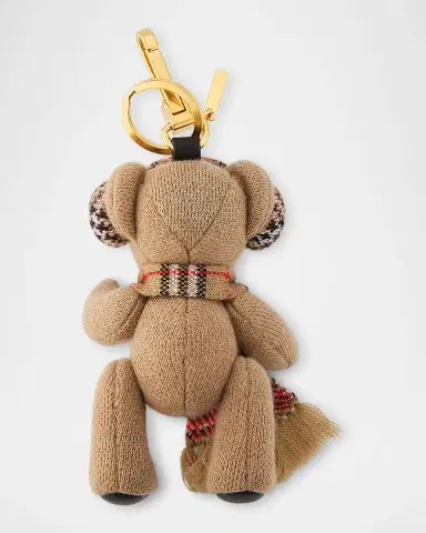 Burberry Thomas Check Earmuffs & Scarf Bear Bag Charm | Thumbnail 2 Burberry Thomas Check Earmuffs & Scarf Bear Bag Charm | Thumbnail 2