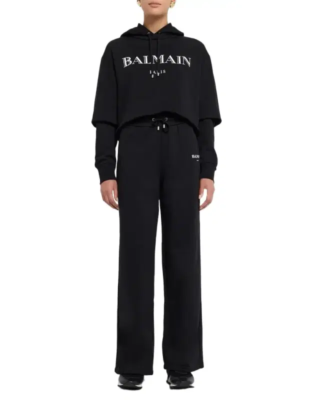 Sportswear Logo Straight-Leg Pull-On Sweatpants