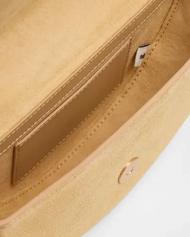 Cult Gaia Azariah Suede & Leather Top-Handle Bag | Thumbnail 3 Cult Gaia Azariah Suede & Leather Top-Handle Bag | Thumbnail 3
