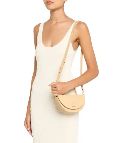 Cult Gaia Azariah Suede & Leather Top-Handle Bag | Thumbnail 1 Cult Gaia Azariah Suede & Leather Top-Handle Bag | Thumbnail 1