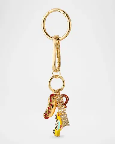 BaubleBar Big Apple Bling Bag Charm | Thumbnail 2 BaubleBar Big Apple Bling Bag Charm | Thumbnail 2