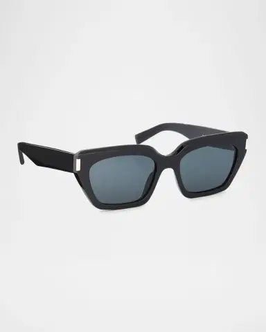 Saint Laurent SL 826 Acetate Cat-Eye Sunglasses | Thumbnail 2