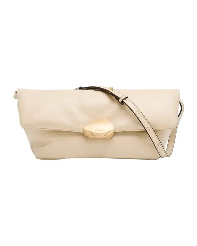 Wren Puffy Leather Shoulder Bag