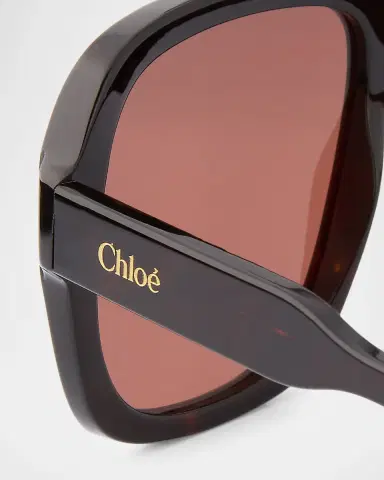 Chloé Gayia 58mm Recycled Acetate Navigator Sunglasses | Thumbnail 4 Chloé Gayia 58mm Recycled Acetate Navigator Sunglasses | Thumbnail 4