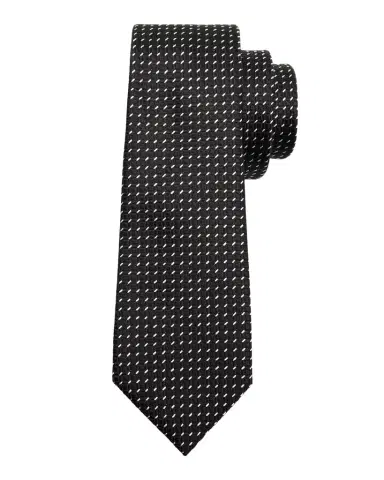 Tom Ford Men's Micro Dash Mulberry Silk Tie | Thumbnail 1 Tom Ford Men's Micro Dash Mulberry Silk Tie | Thumbnail 1