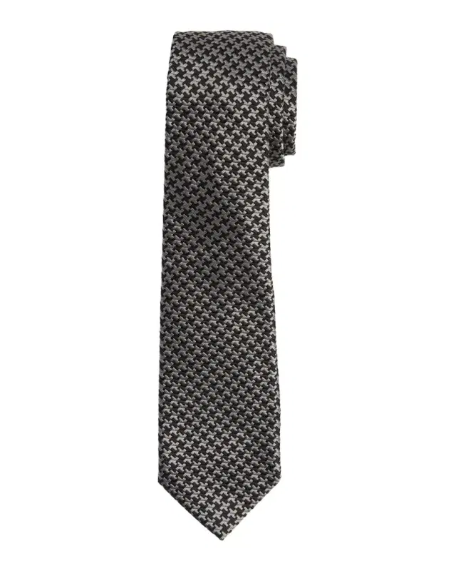 TOM FORD Men 's Mulberry Silk Star Pinwheel Tie