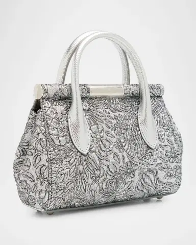 Dolce & Gabbana Marlene Day Mini Embellished Brocade Top-Handle Bag | Thumbnail 2 Dolce & Gabbana Marlene Day Mini Embellished Brocade Top-Handle Bag | Thumbnail 2