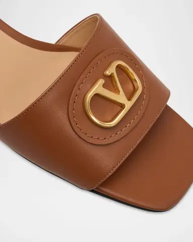 Valentino Garavani 20mm VLogo Leather Medallion Mule Sandals | Thumbnail 10 Valentino Garavani 20mm VLogo Leather Medallion Mule Sandals | Thumbnail 10