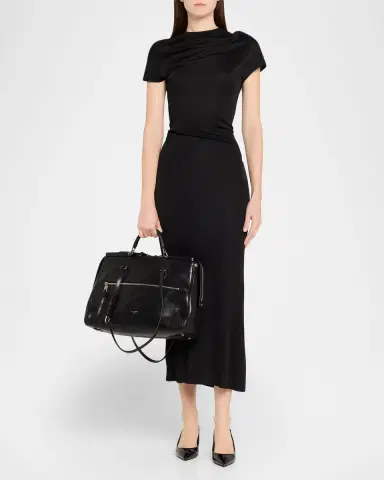 Dolce & Gabbana Vittoria Calfskin Tote Bag | Thumbnail 5 Dolce & Gabbana Vittoria Calfskin Tote Bag | Thumbnail 5