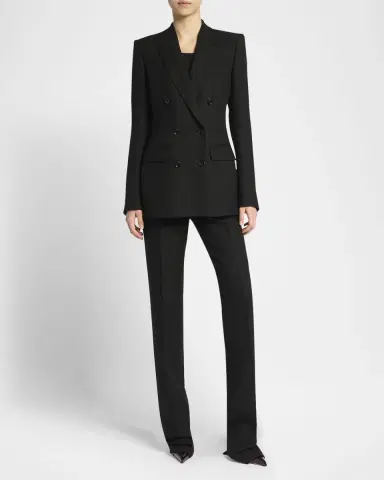 TOM FORD Herringbone Straight-Leg Trousers | Thumbnail 2 TOM FORD Herringbone Straight-Leg Trousers | Thumbnail 2