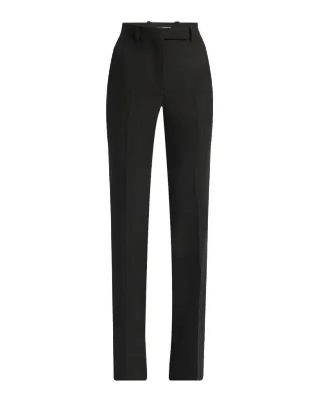 Herringbone Straight-Leg Trousers Herringbone Straight-Leg Trousers