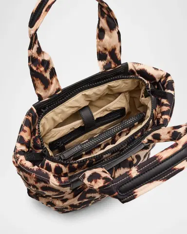 Vee Collective Caba Small Animal-Print Nylon Tote Bag | Thumbnail 4 Vee Collective Caba Small Animal-Print Nylon Tote Bag | Thumbnail 4
