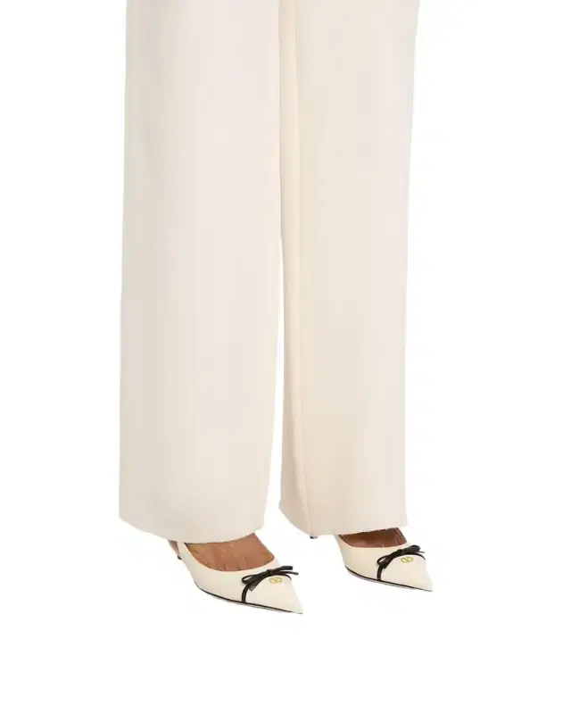45mm Bepointy Leather Slingback Pumps