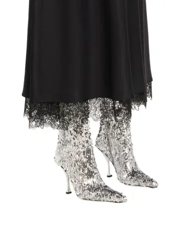 Dolce & Gabbana 105mm Paillette Knee-High Boots | Thumbnail 1 Dolce & Gabbana 105mm Paillette Knee-High Boots | Thumbnail 1
