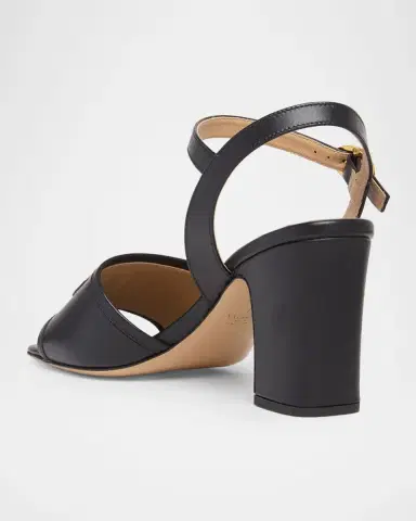 Valentino Garavani 75mm VLogo Signature Leather Sandals | Thumbnail 5 Valentino Garavani 75mm VLogo Signature Leather Sandals | Thumbnail 5