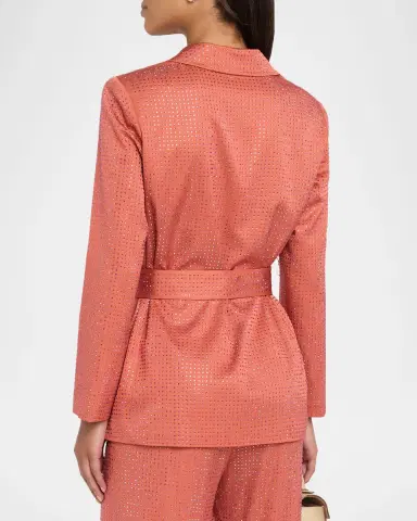 Ungaro Rhinestone Wrap-Front Jacket | Thumbnail 2