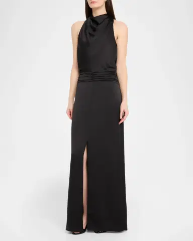 Ramy Brook Charmayne Sleeveless Slit Cowl Gown | Thumbnail 3 Ramy Brook Charmayne Sleeveless Slit Cowl Gown | Thumbnail 3