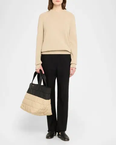 Vee Collective Medium Porter Quilted Tote Bag | Thumbnail 4