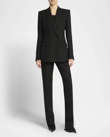 TOM FORD Herringbone Double-Breasted Blazer | Thumbnail 2 TOM FORD Herringbone Double-Breasted Blazer | Thumbnail 2