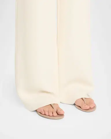 Valentino Garavani Rockstud Caged Leather Flat Slide Sandals | Thumbnail 2