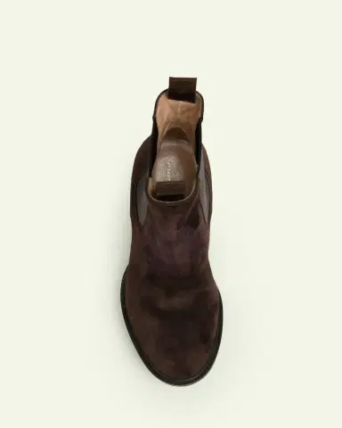 Gianvito Rossi Suede Lug-Sole Booties | Thumbnail 3 Gianvito Rossi Suede Lug-Sole Booties | Thumbnail 3