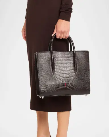 Christian Louboutin Paloma Medium Shoulder Bag in Lizard-Embossed Leather | Thumbnail 2 Christian Louboutin Paloma Medium Shoulder Bag in Lizard-Embossed Leather | Thumbnail 2