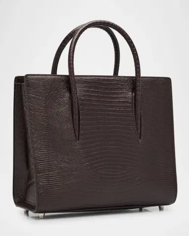 Christian Louboutin Paloma Medium Shoulder Bag in Lizard-Embossed Leather | Thumbnail 3 Christian Louboutin Paloma Medium Shoulder Bag in Lizard-Embossed Leather | Thumbnail 3