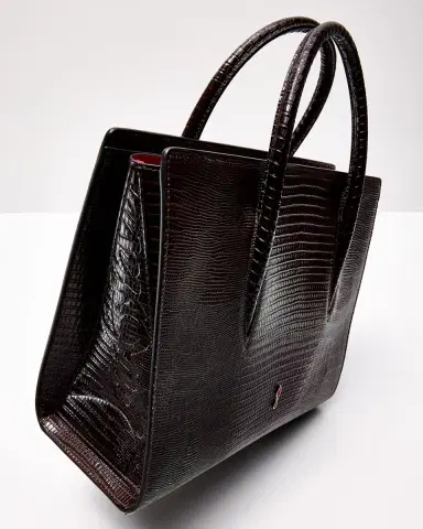 Christian Louboutin Paloma Medium Shoulder Bag in Lizard-Embossed Leather | Thumbnail 5 Christian Louboutin Paloma Medium Shoulder Bag in Lizard-Embossed Leather | Thumbnail 5