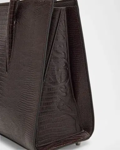 Christian Louboutin Paloma Medium Shoulder Bag in Lizard-Embossed Leather | Thumbnail 7 Christian Louboutin Paloma Medium Shoulder Bag in Lizard-Embossed Leather | Thumbnail 7