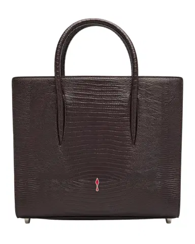 Christian Louboutin Paloma Medium Shoulder Bag in Lizard-Embossed Leather | Thumbnail 1 Christian Louboutin Paloma Medium Shoulder Bag in Lizard-Embossed Leather | Thumbnail 1