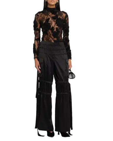 Aknvas Odin Satin Tie Trousers | Thumbnail 1 Aknvas Odin Satin Tie Trousers | Thumbnail 1