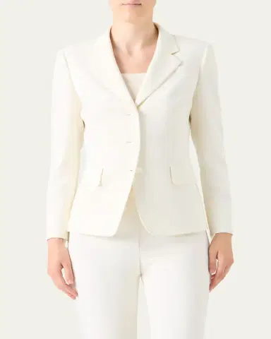 Akris punto Single-Breasted Boyfriend Blazer | Thumbnail 4