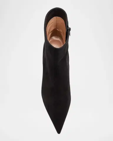 Gianvito Rossi Keinna Suede Zip Ankle Boots | Thumbnail 5
